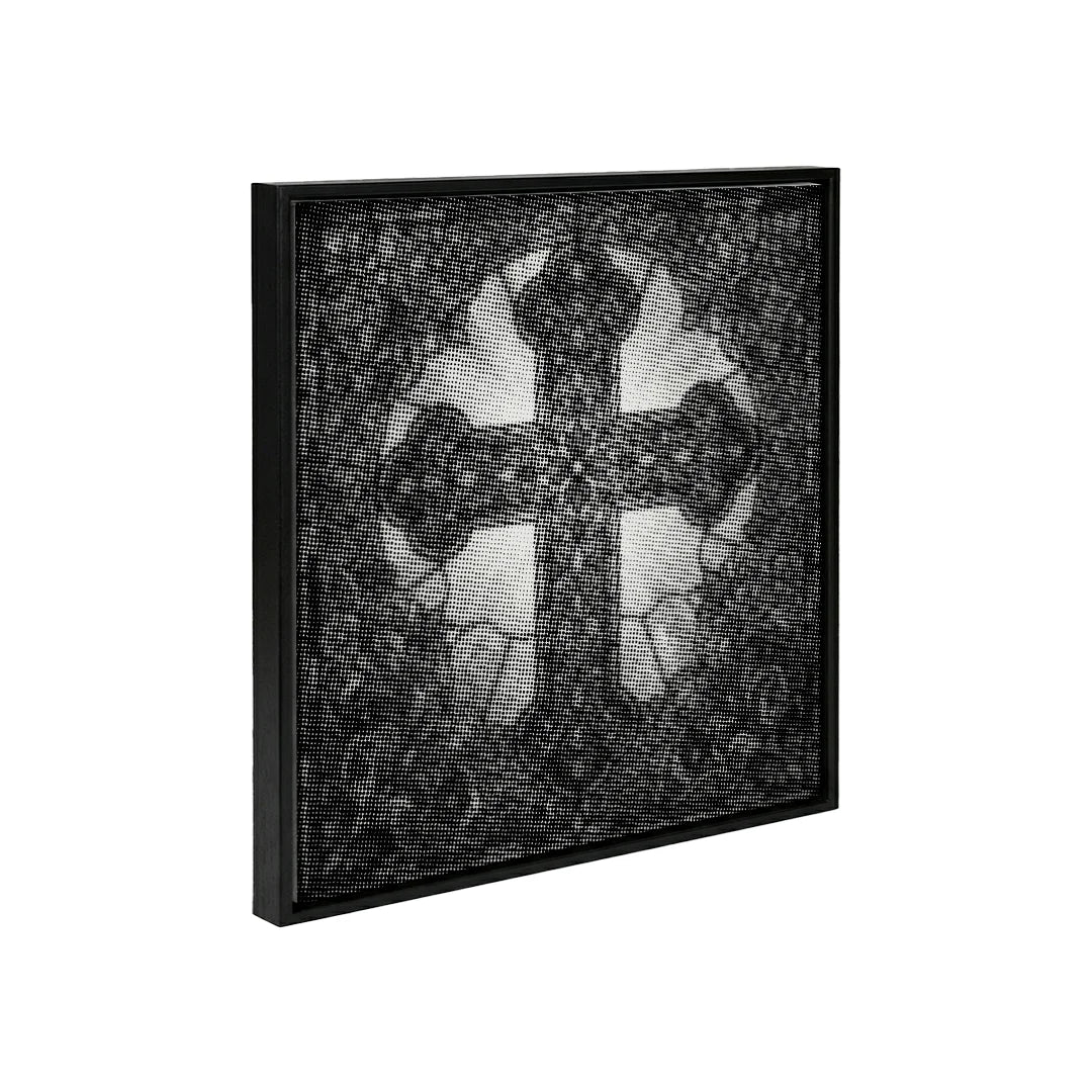 Stained Glass Cross Dot Painting