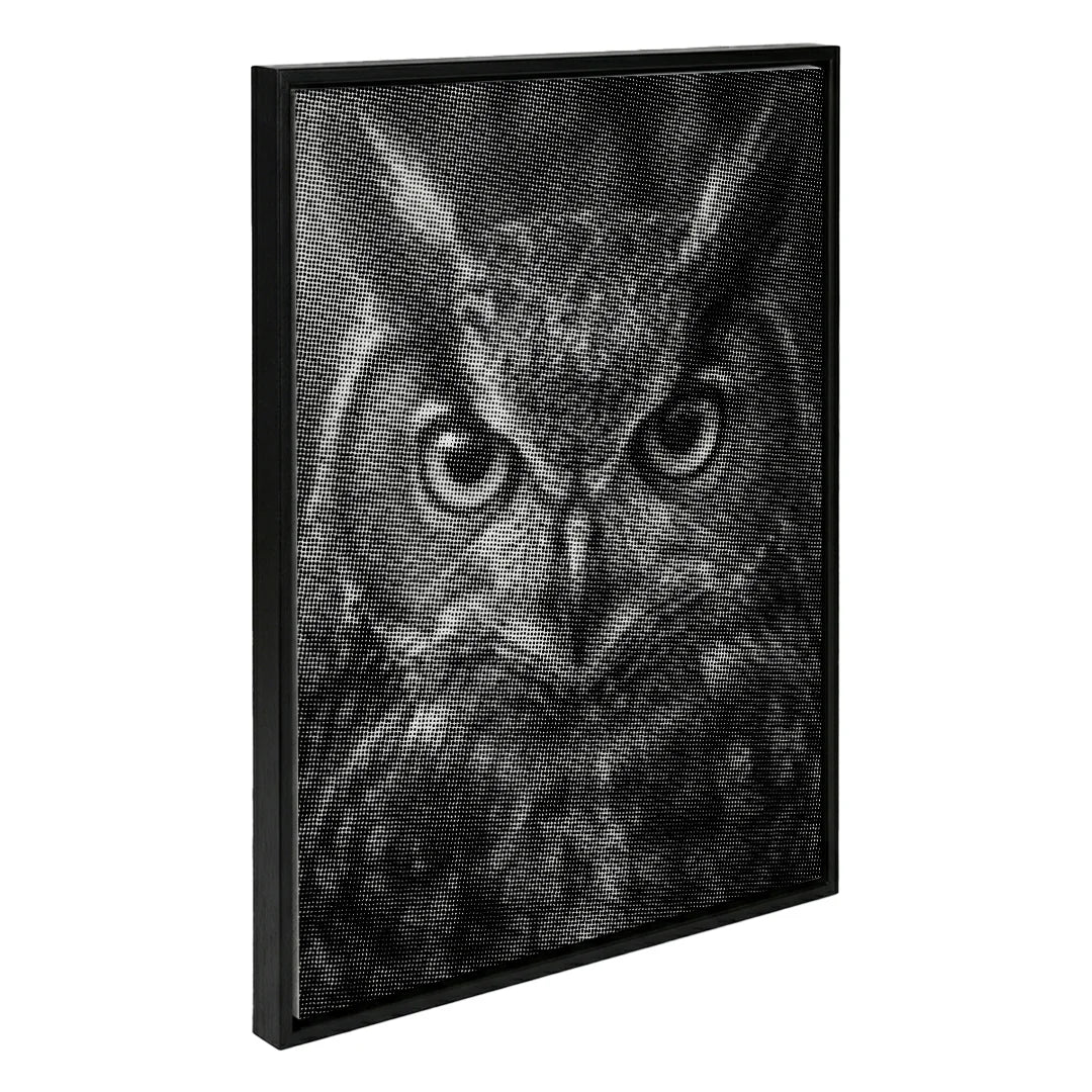 Starring Owl Dot Painting