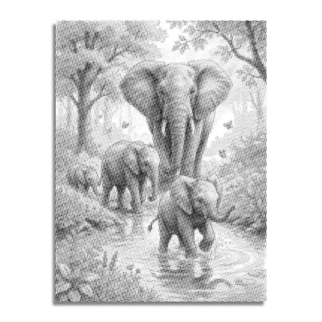 Elephant Family Dot Painting