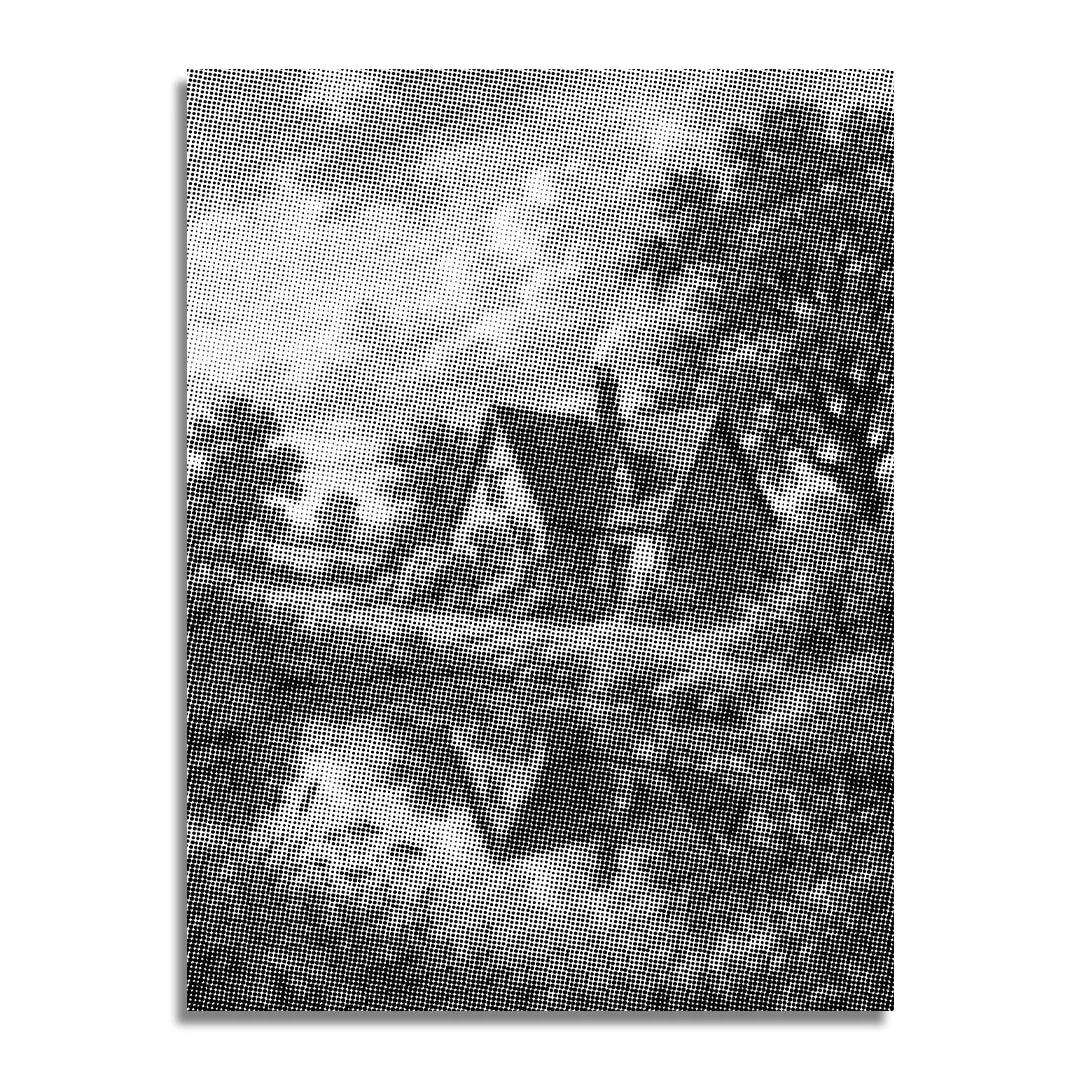 House on the Heath Dot Painting