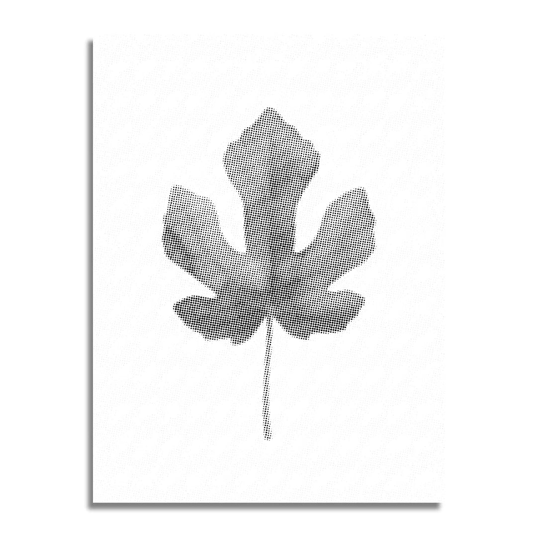 Fig Leaf Dot Painting