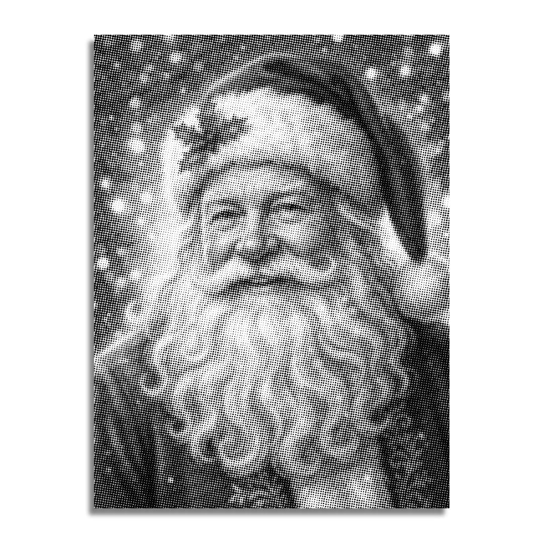 Santa 4 Dot Painting