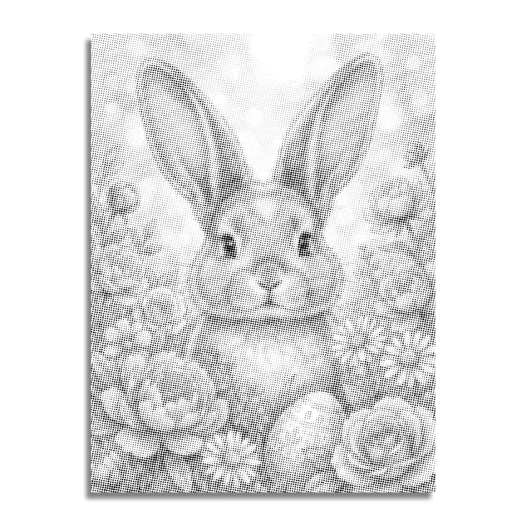 Bunny Dot Painting