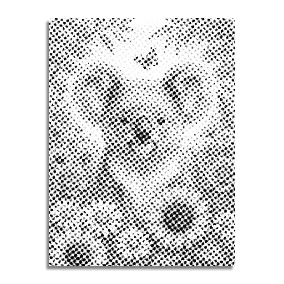 Koala with Flowers Dot Painting