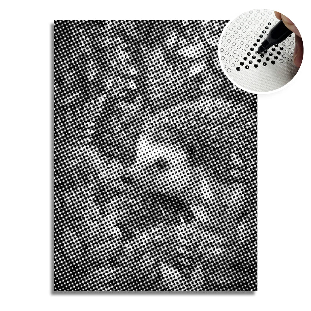 Little Hedgehog Dot Painting