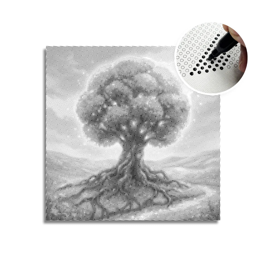 Tree of Life Dot Painting