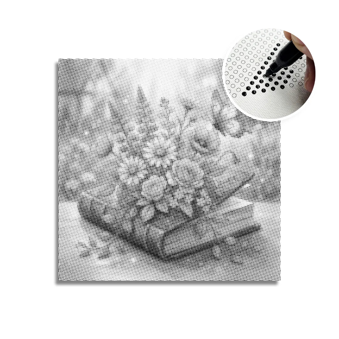 Book with Butterfly Dot Painting