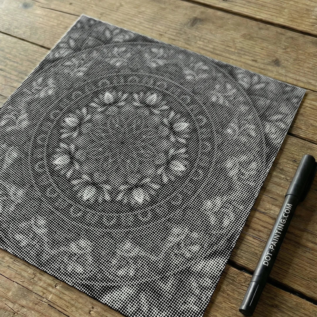 Mandala 8 Dot Painting