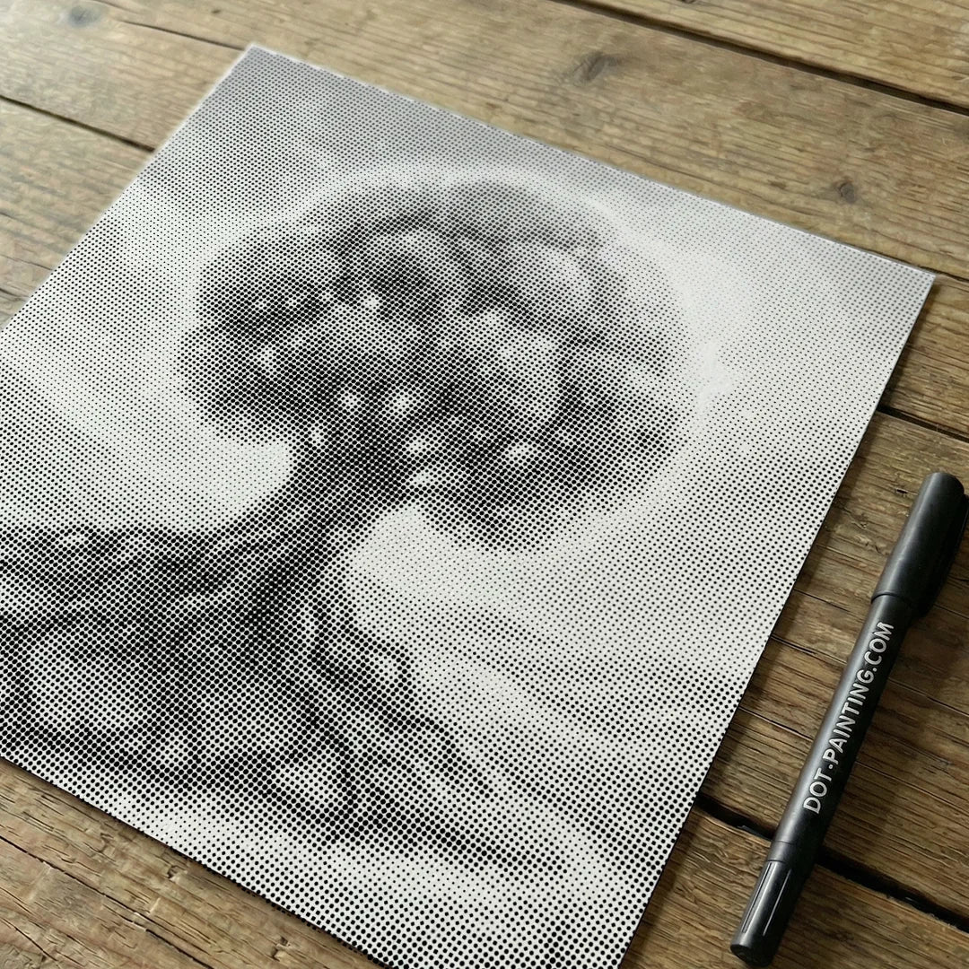 Tree of Life Dot Painting