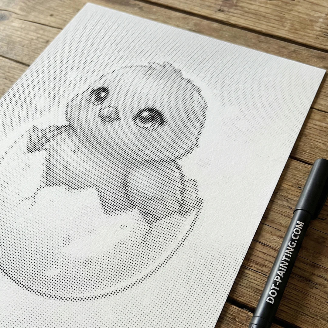 Duckling Dot Painting