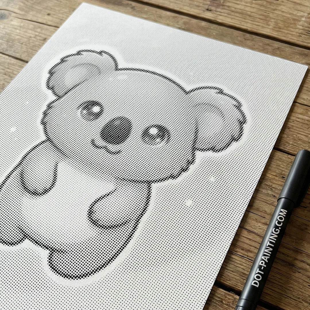 Koala Dot Painting