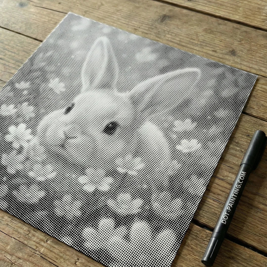 Rabbit Dot Painting