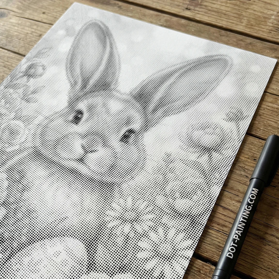 Bunny Dot Painting