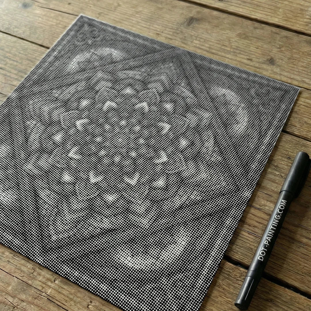 Mandala 6 Dot Painting