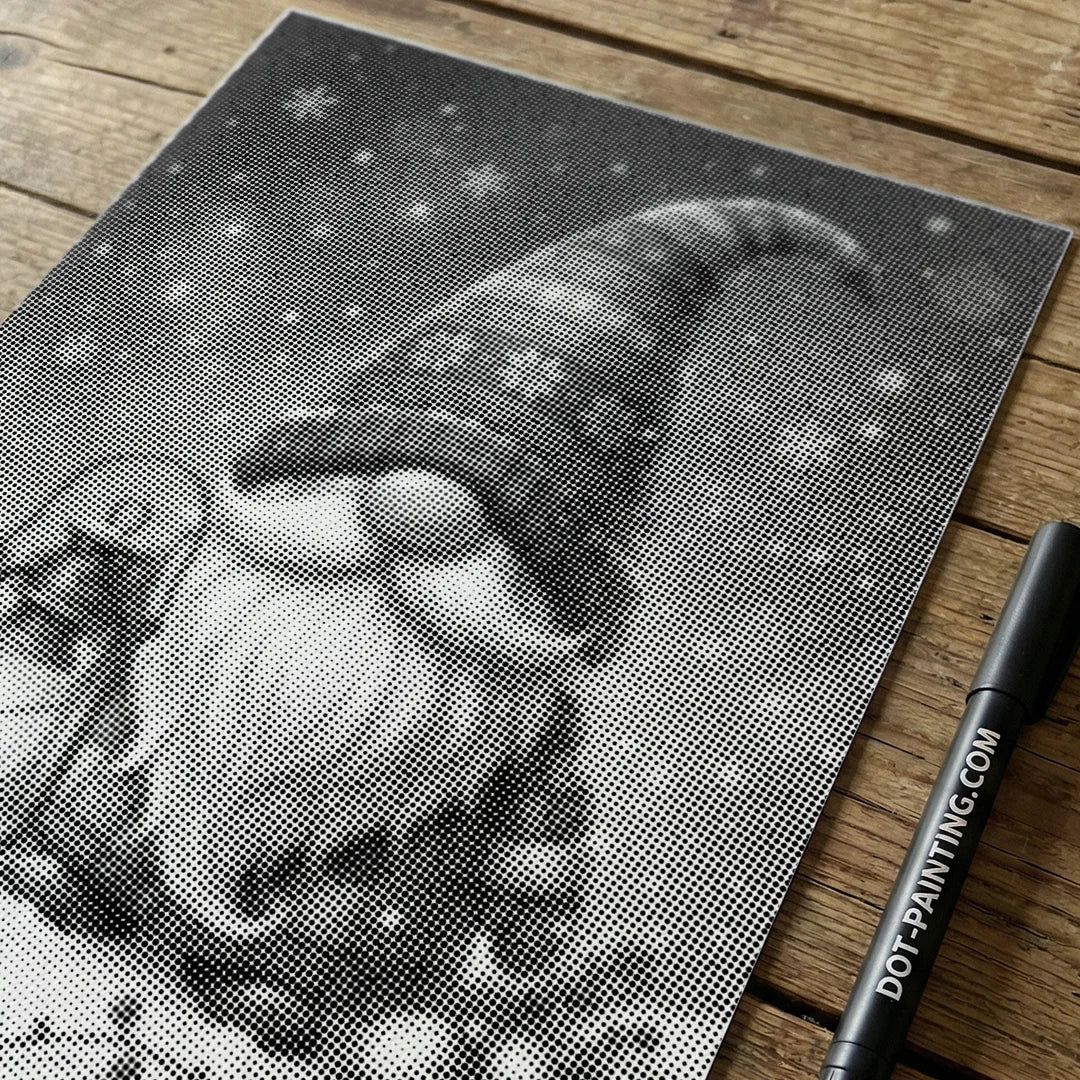 Christmas Gnome Dot Painting