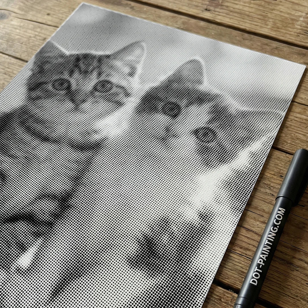 Kittens Dot Painting