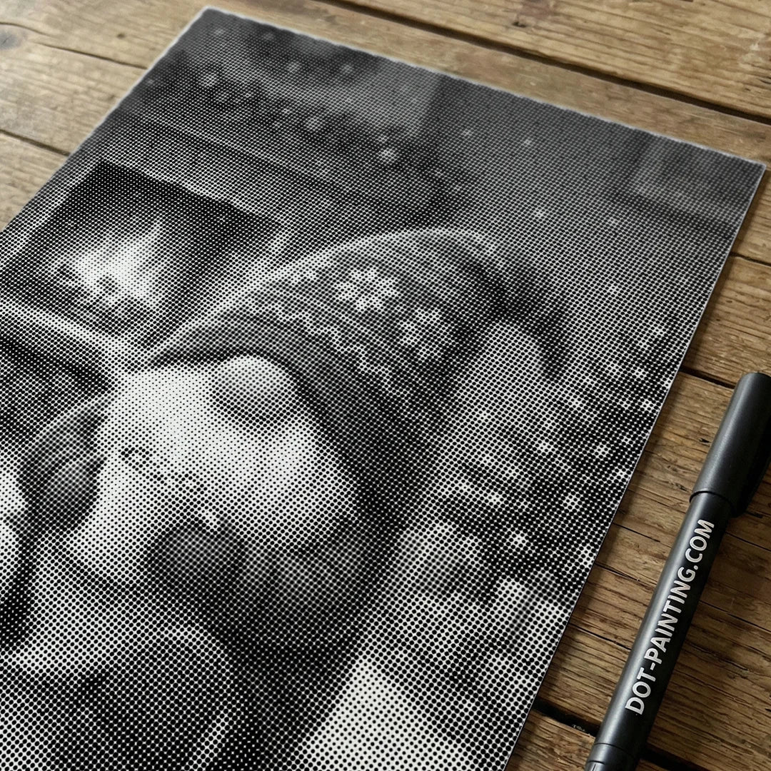 Christmas Gnome Dot Painting
