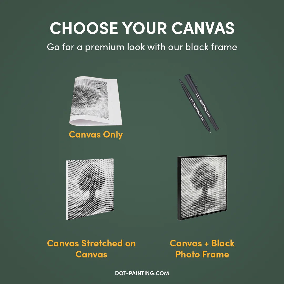 Tree of Life Dot Painting