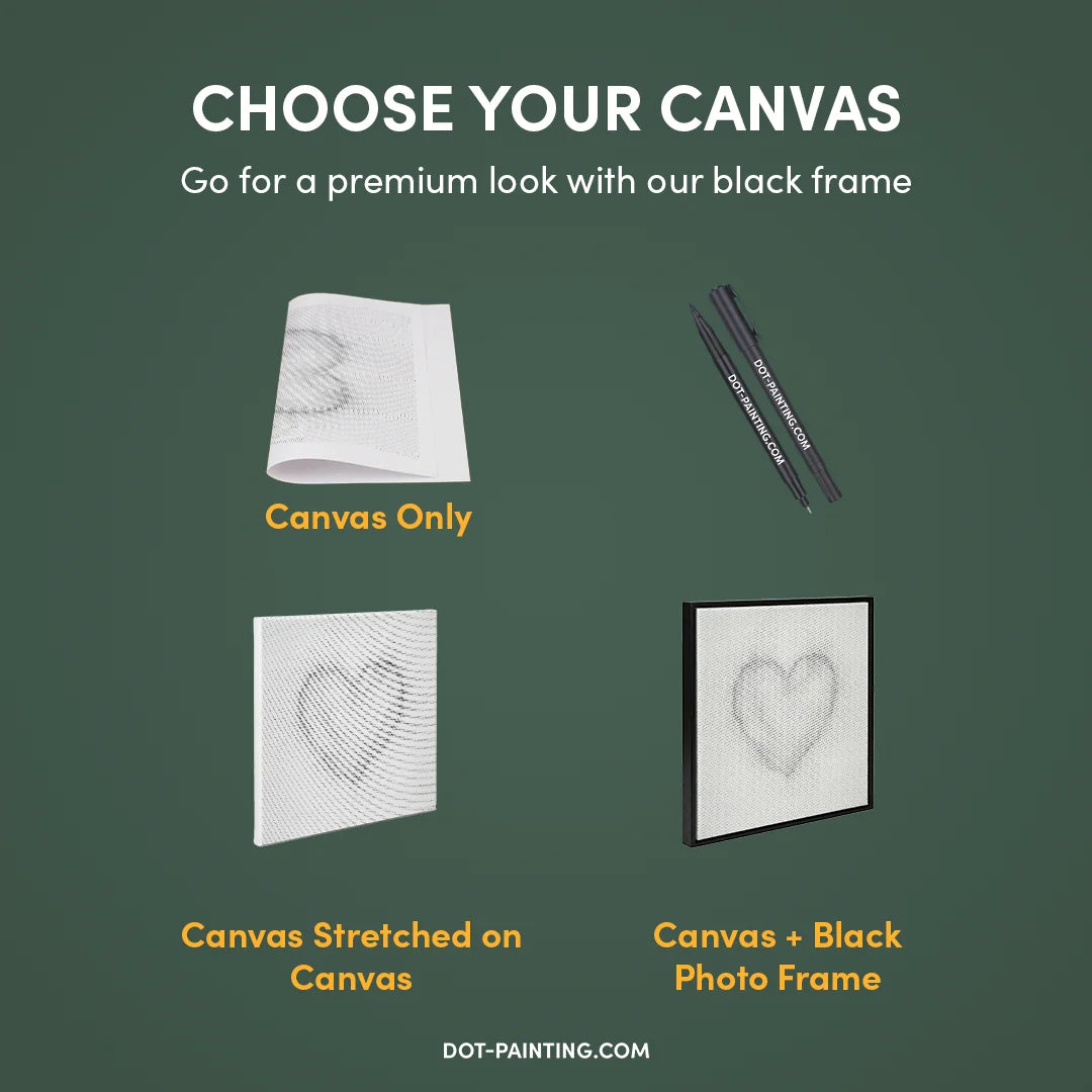 Heart of Points Dot Painting