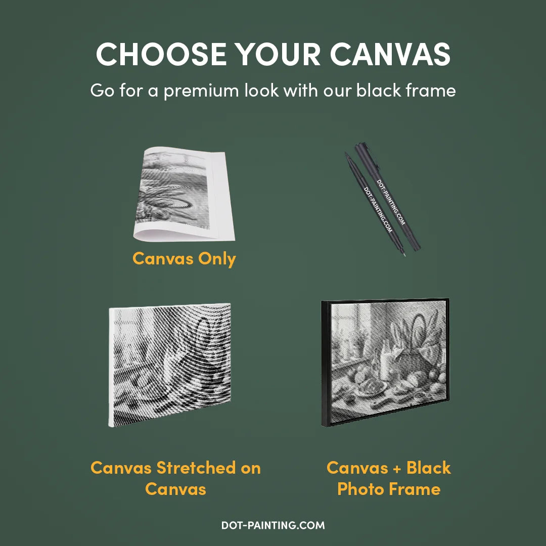 Bread Basket Dot Painting