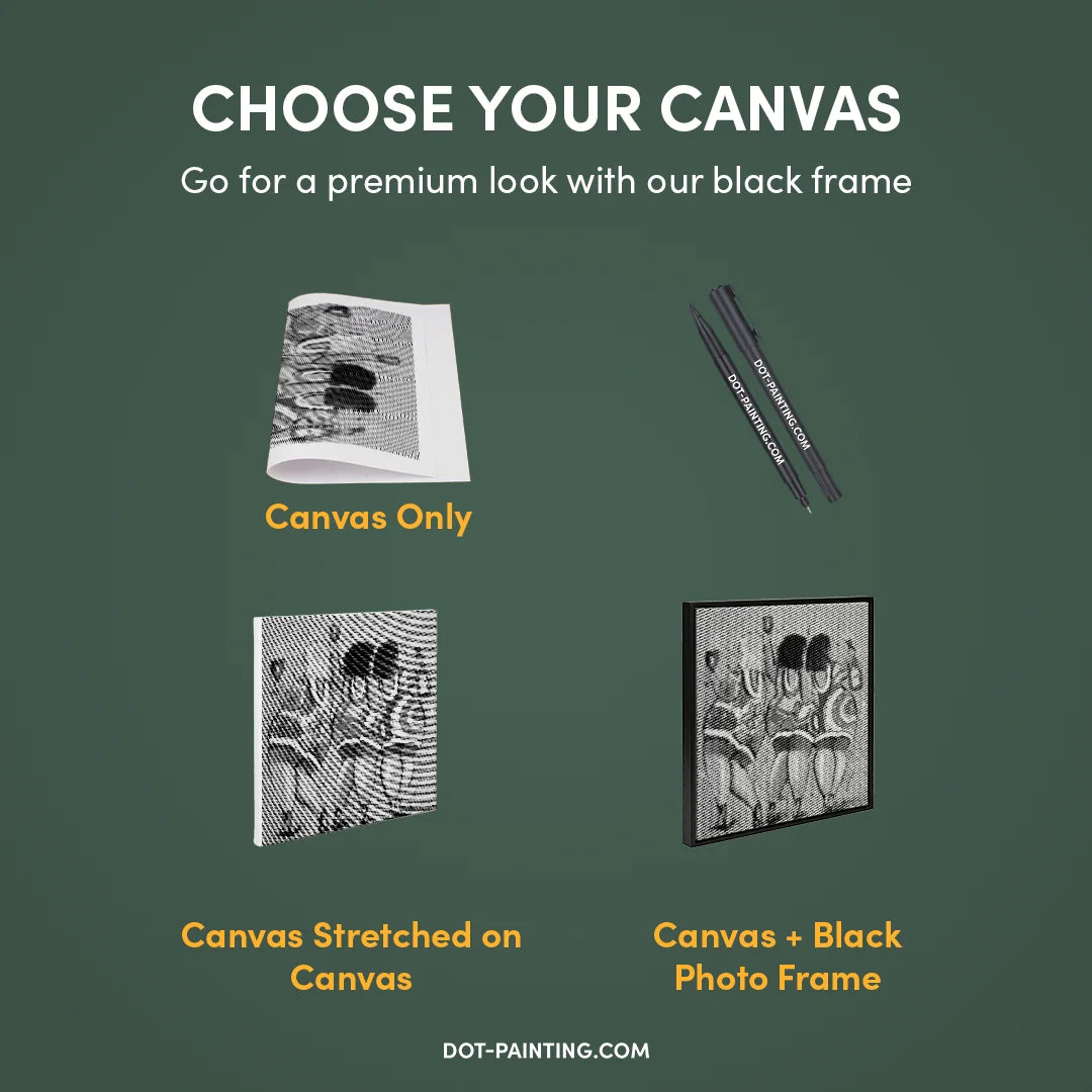 Happy Ladies Win Dot Painting