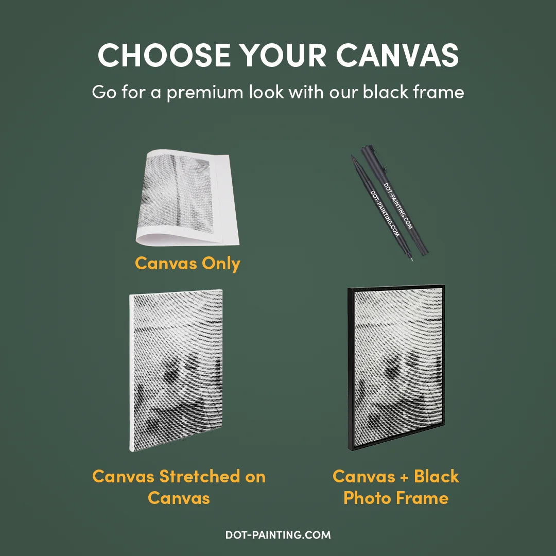 Girls at the Lake Dot Painting