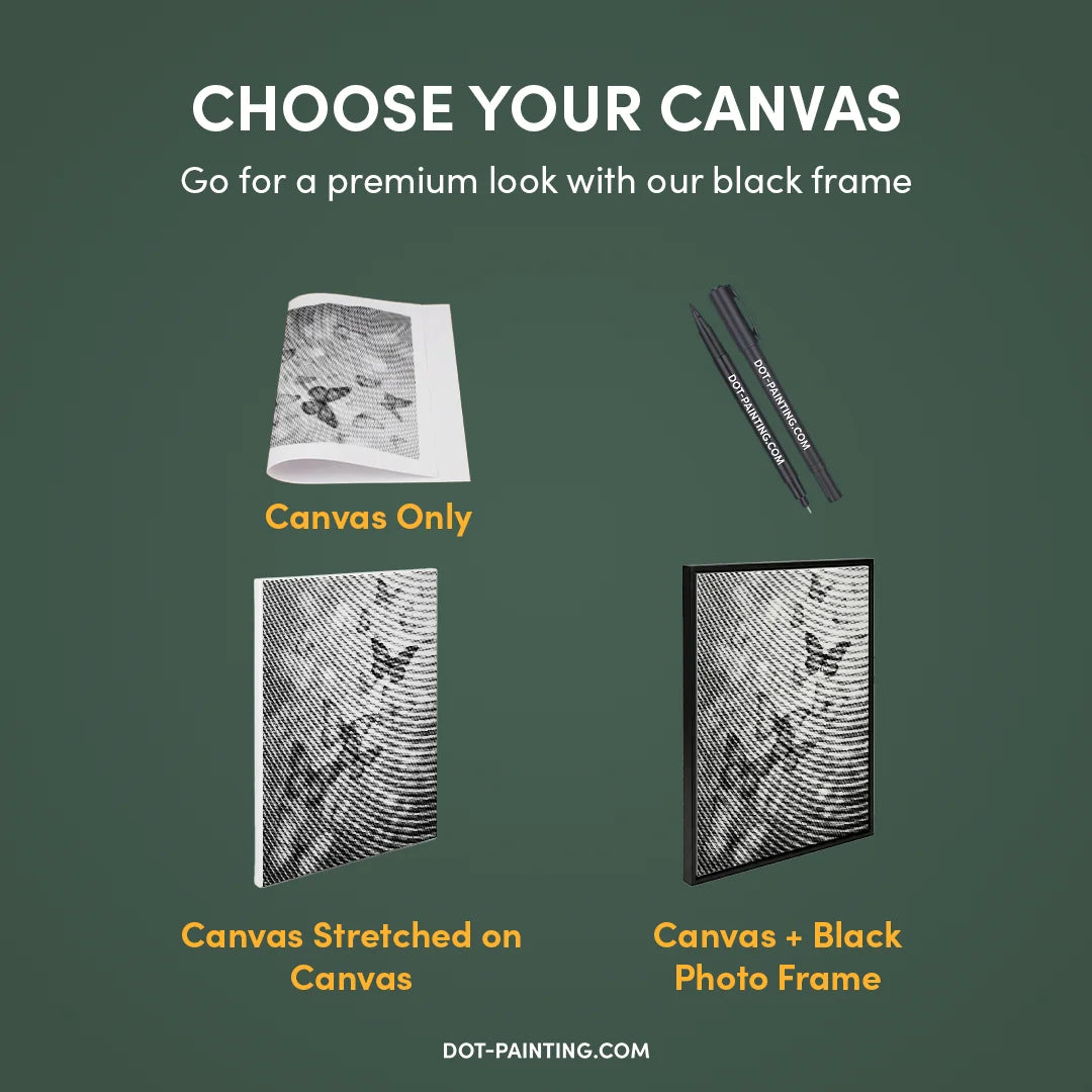 Butterflies Dot Painting