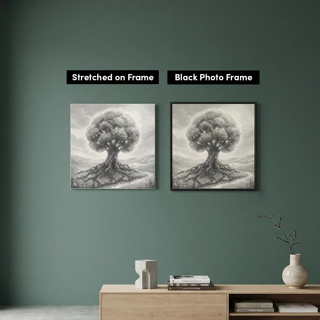 Tree of Life Dot Painting