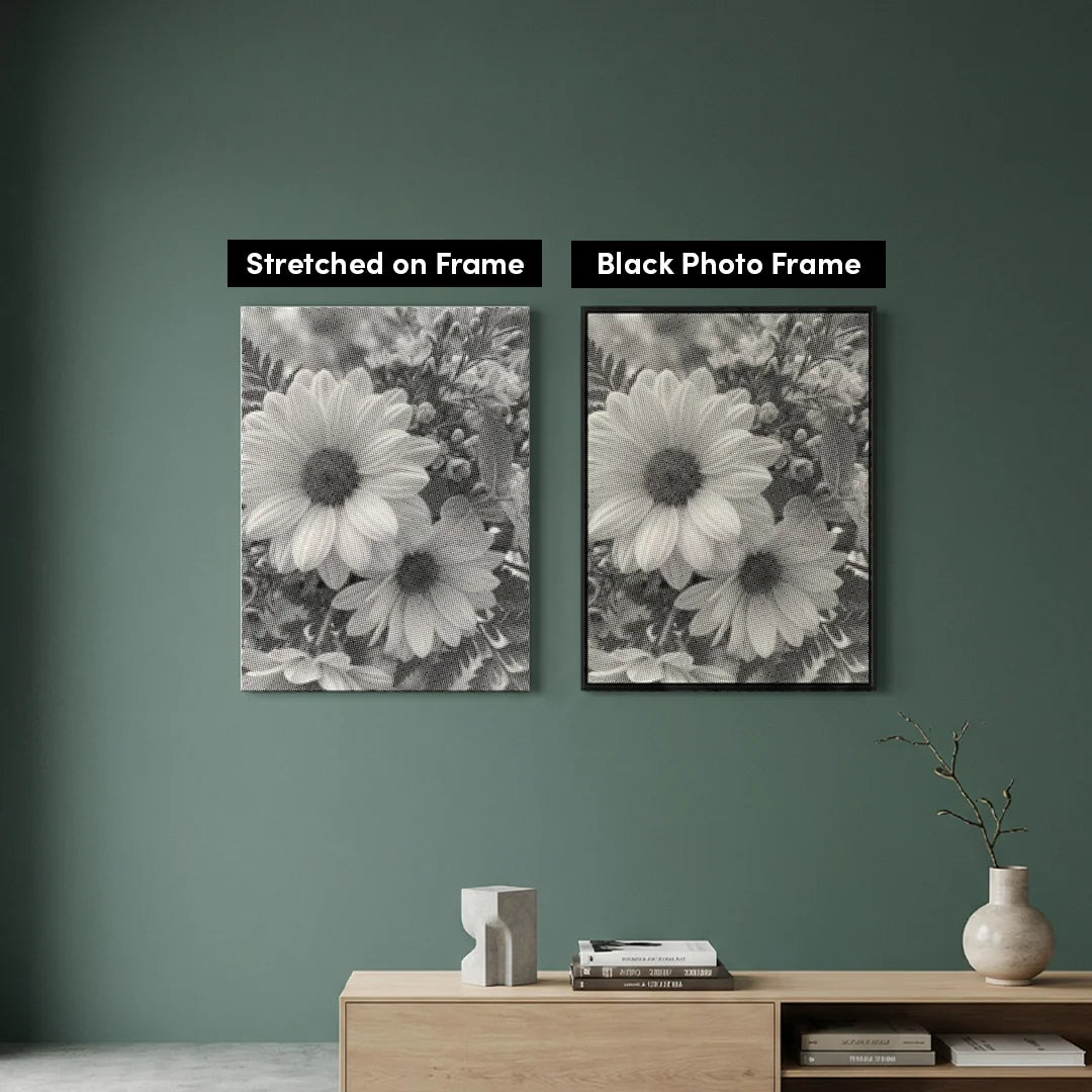 Flowers Dot Painting