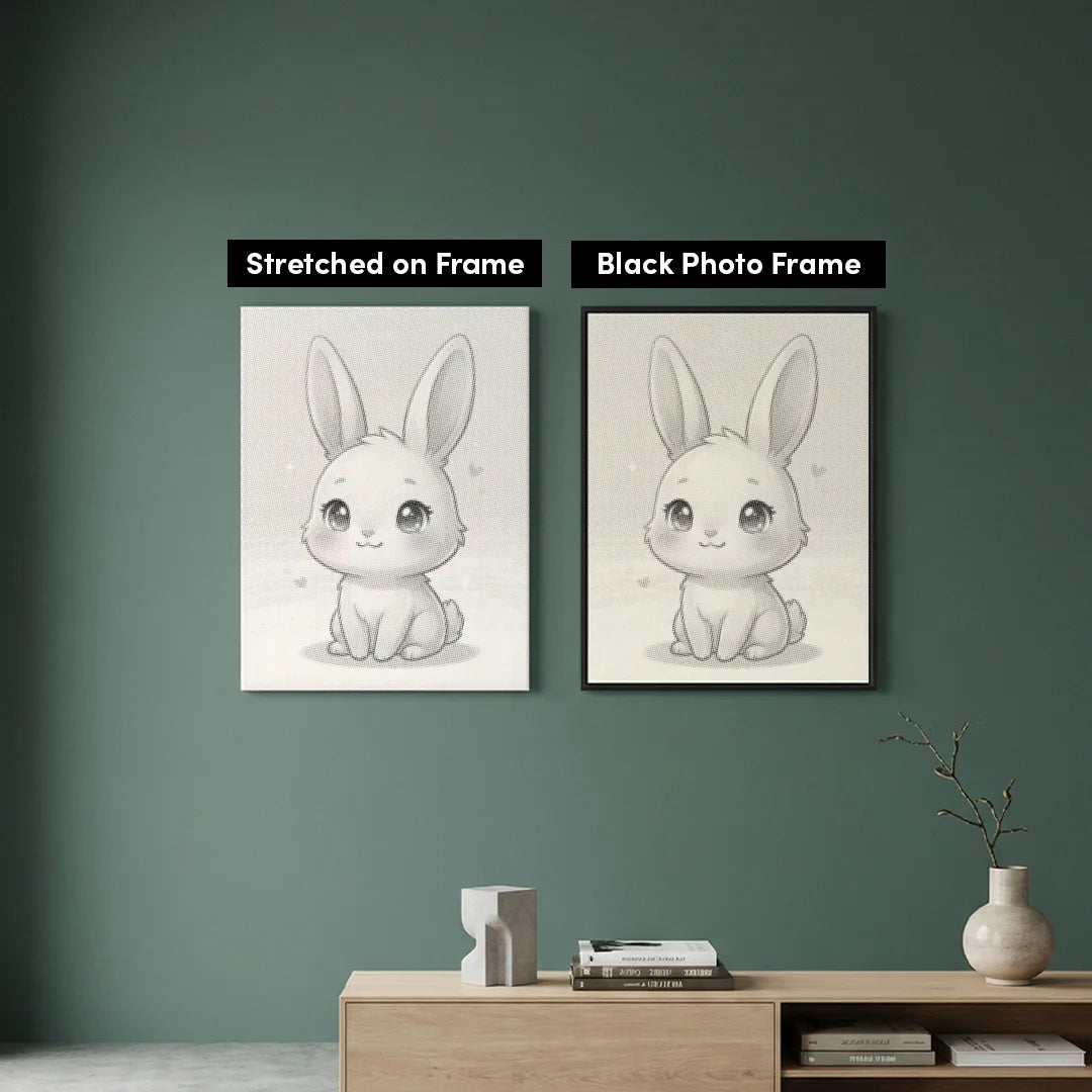 Rabbit Dot Painting