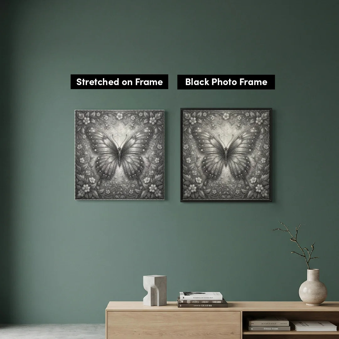 3D Butterfly Dot Painting