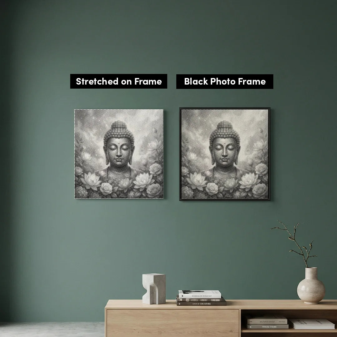 Buddha Dot Painting