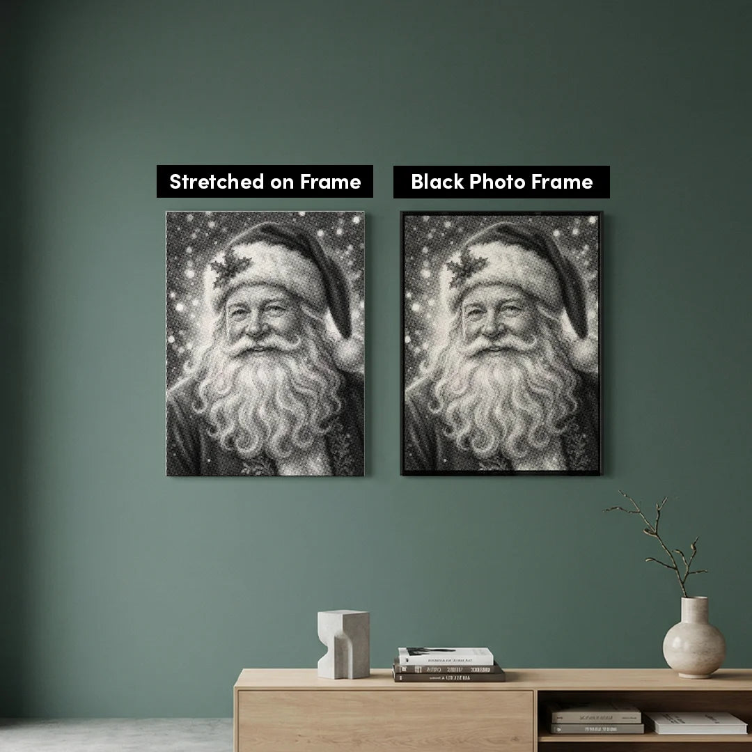 Santa 4 Dot Painting