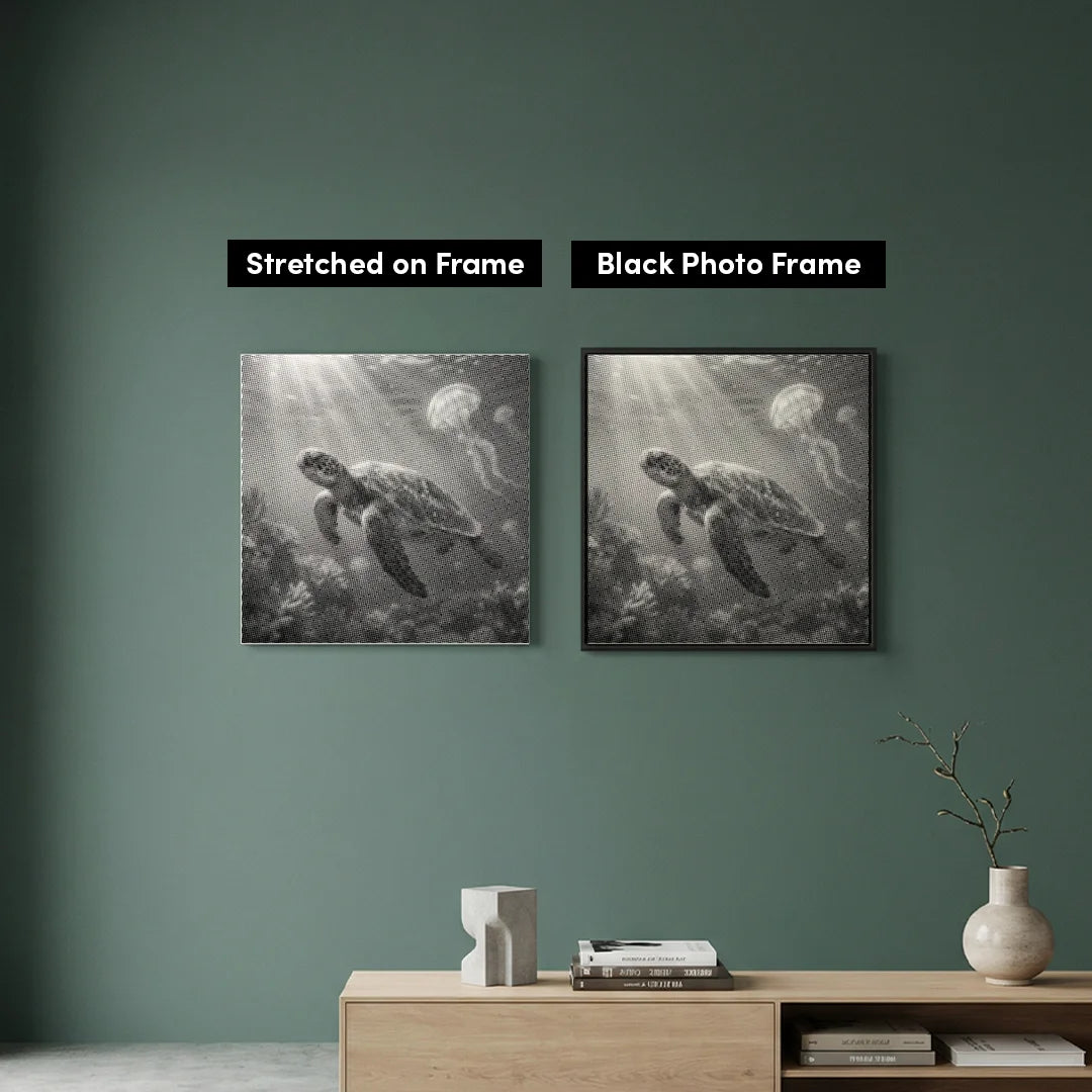 Marine Life Dot Painting