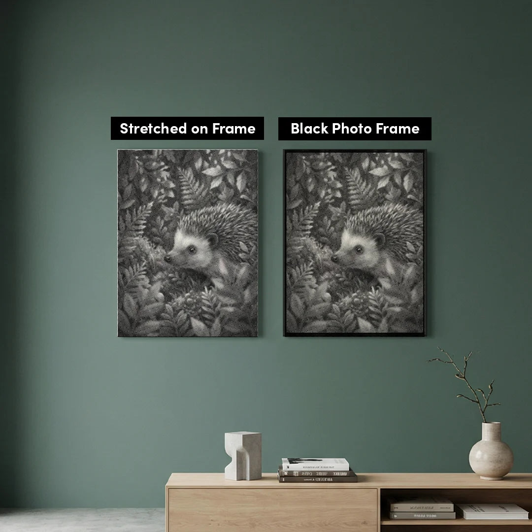 Little Hedgehog Dot Painting