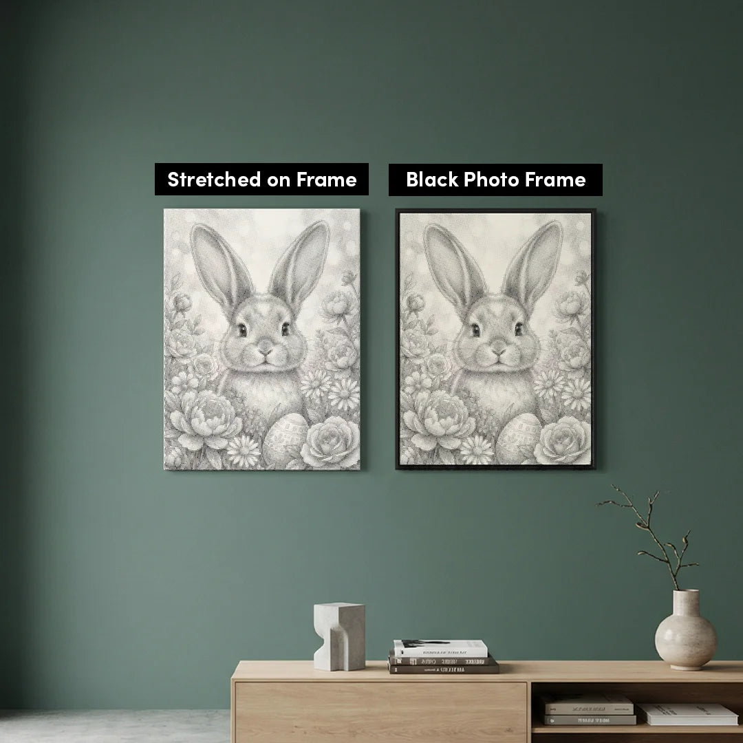Bunny Dot Painting