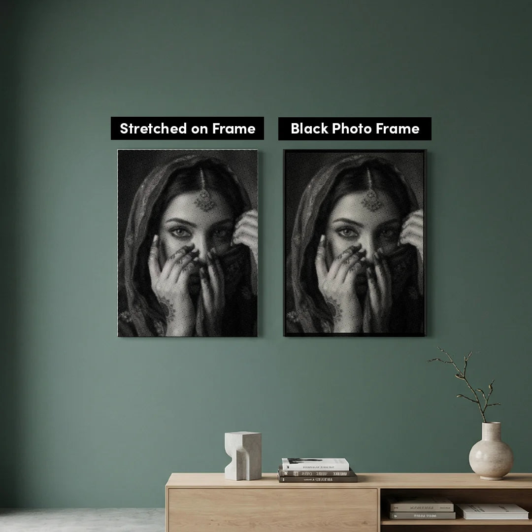 Beautiful Indian Dot Painting