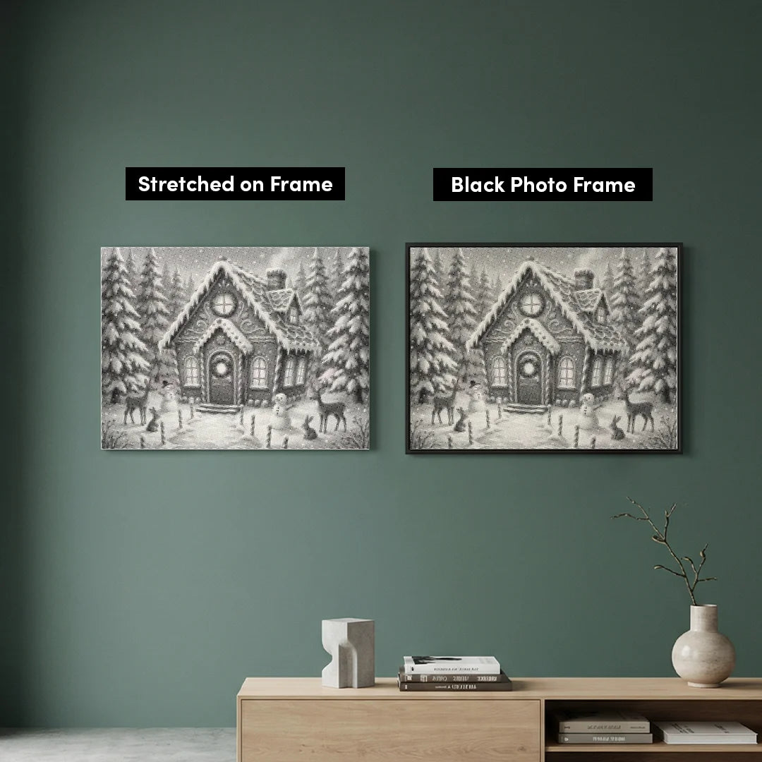 Candy House Dot Painting