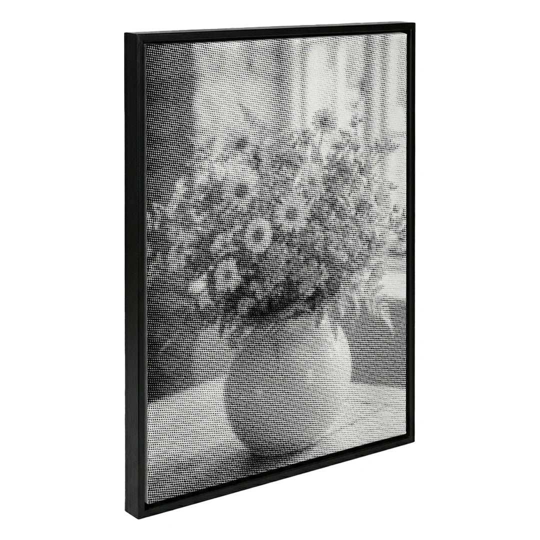 Flower Vase Dot Painting