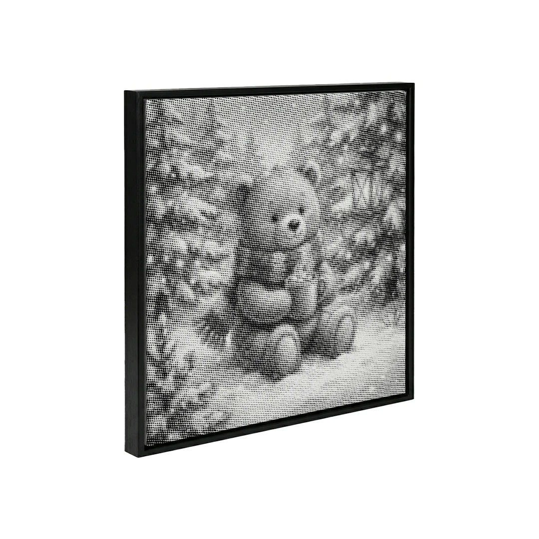 Winter Bear Dot Painting