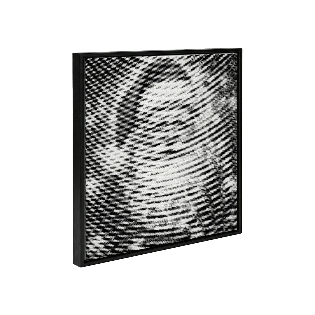 Santa 3 Dot Painting