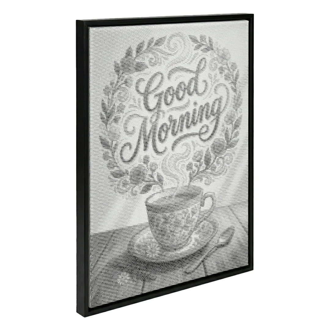 Goodmorning Coffee Dot Painting