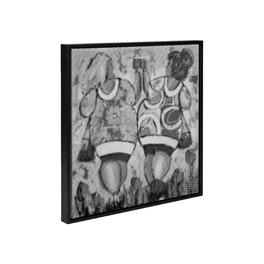 Cheerful Ladies Toast Dot Painting