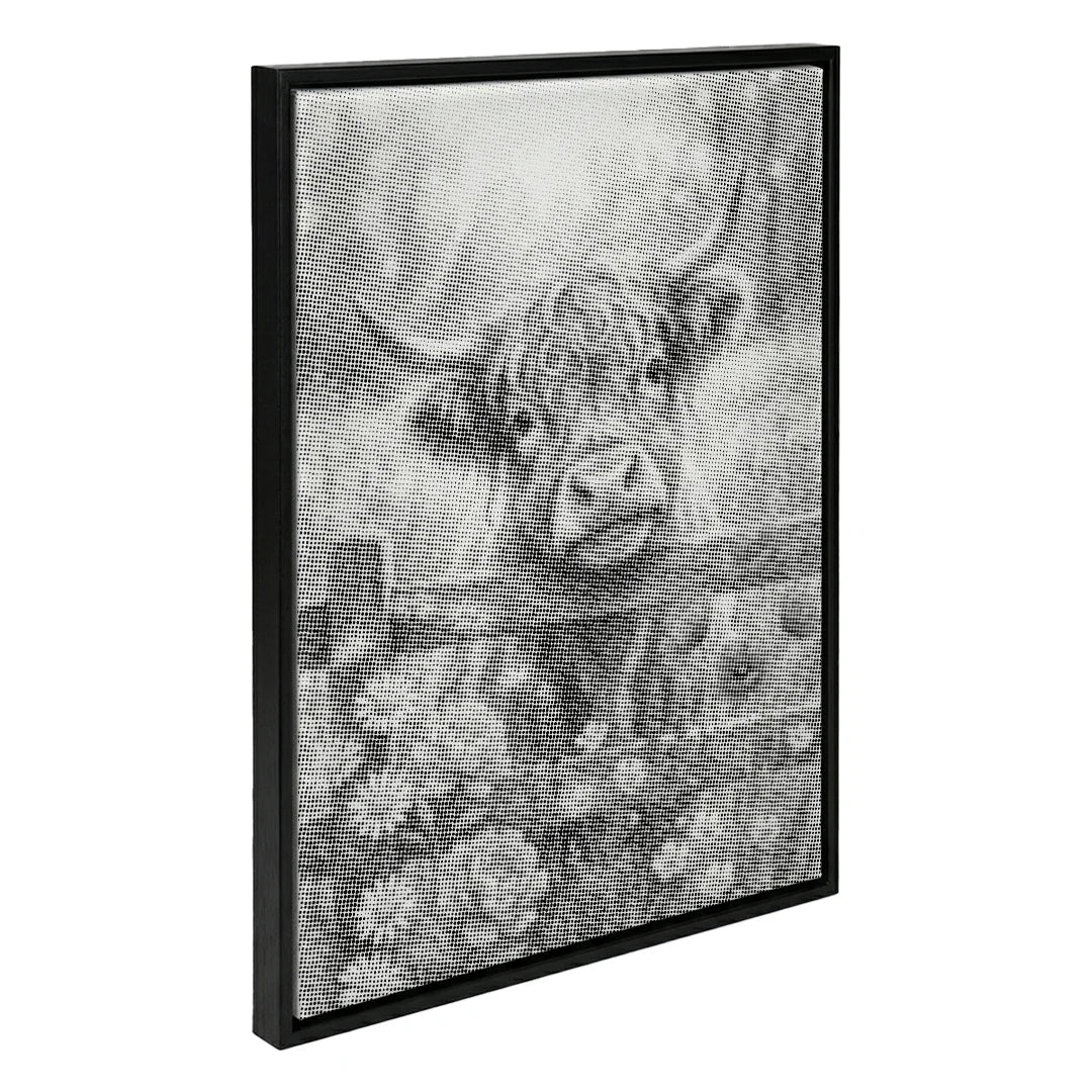 Calf in The Flower Field Dot Painting