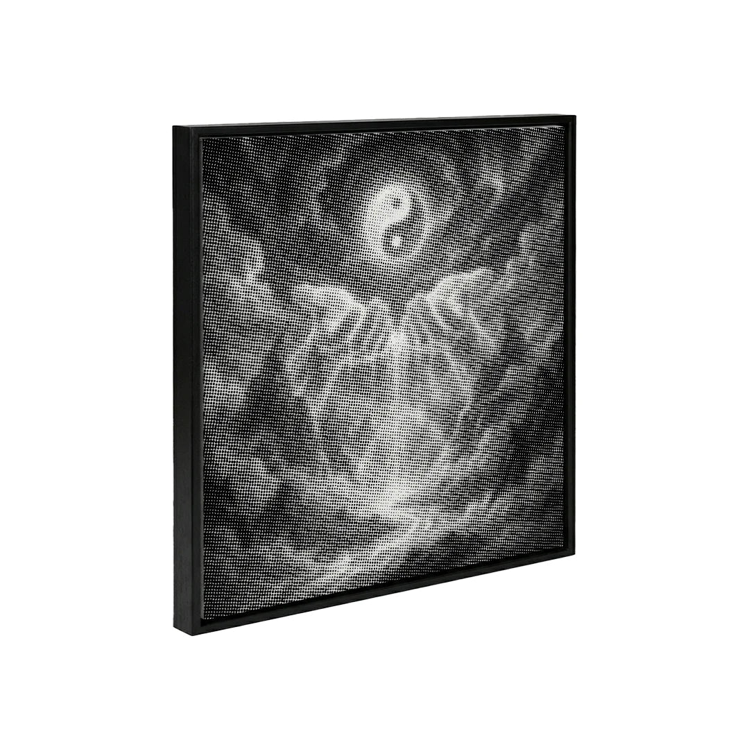 Ying Yang Waterfall Dot Painting