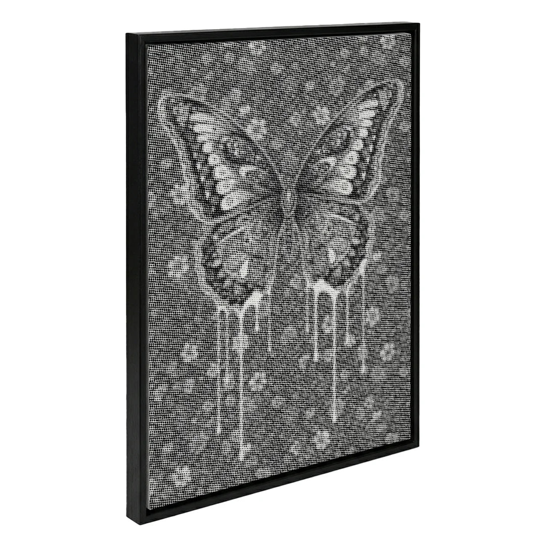 Graceful Butterfly Dot Painting