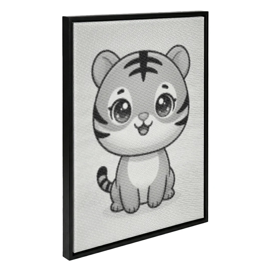 Little Tiger Dot Painting