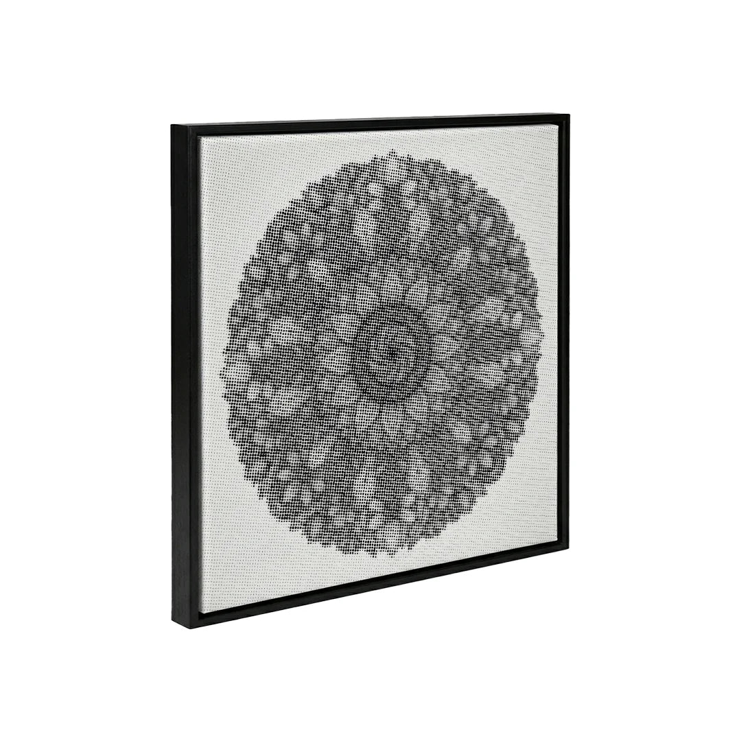 Mandala with Flowers Dot Painting