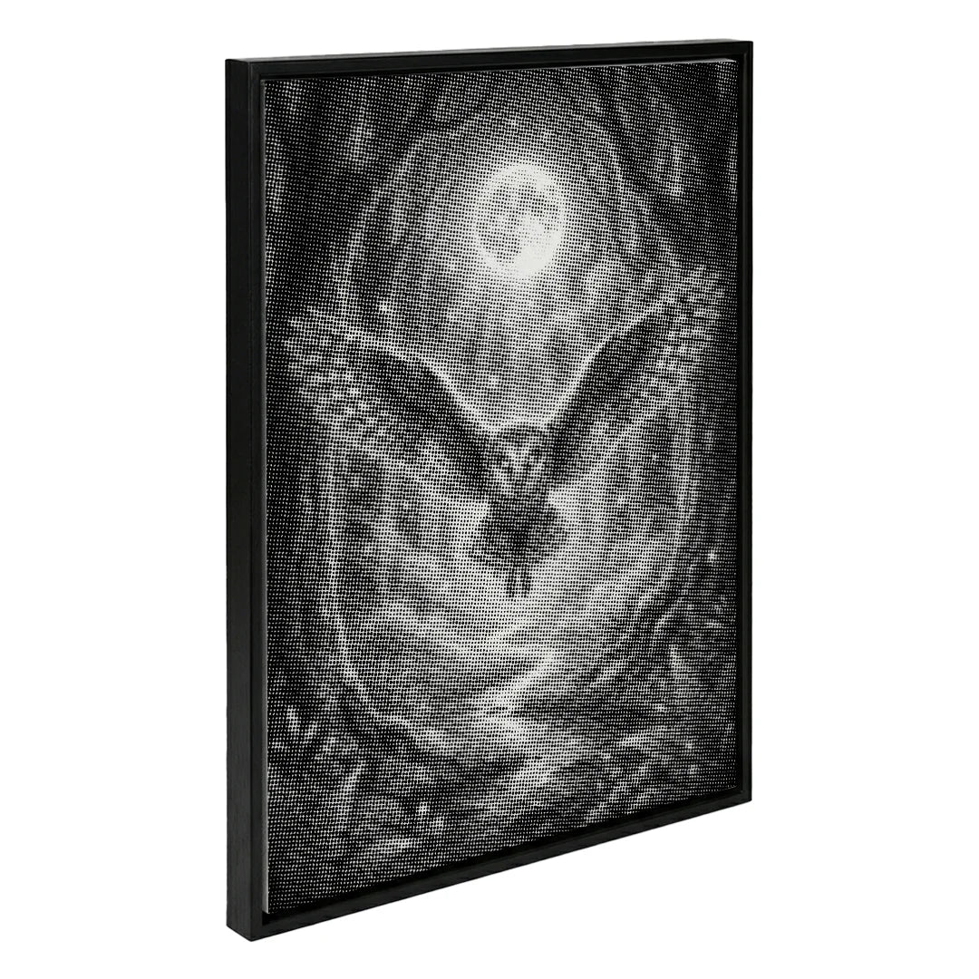 Owl in the Forest Dot Painting