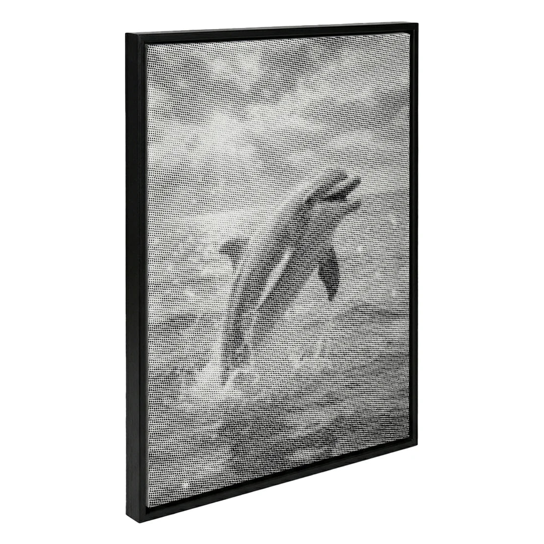 Jumping Dolphin Dot Painting